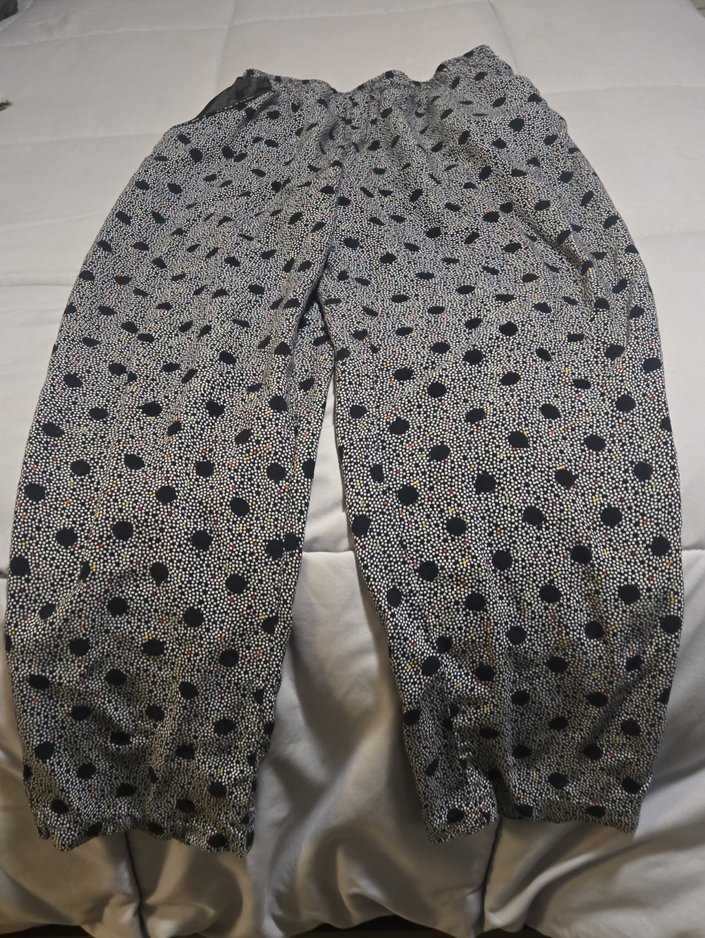 Polka dot petite pant